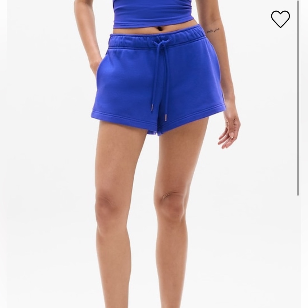 Athleta Heavyweight Terry Sportie Shorts